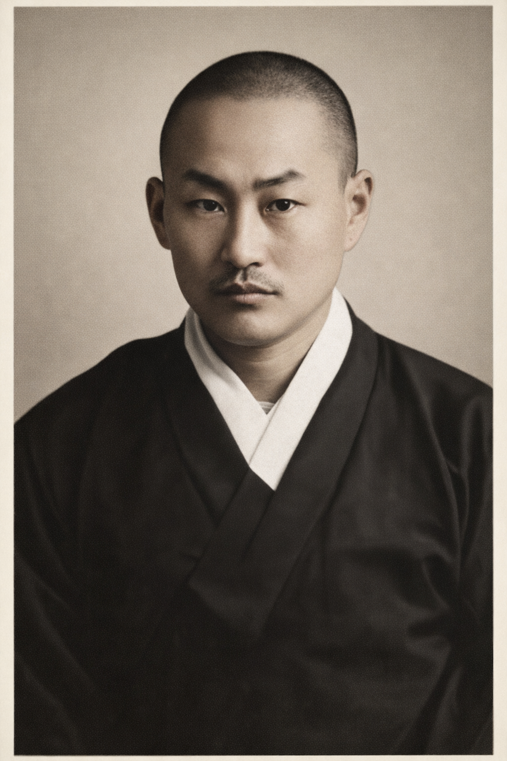 혜산 전음광(惠山 全飮光, 1909~1960)-대종사 모신 시절의 모습